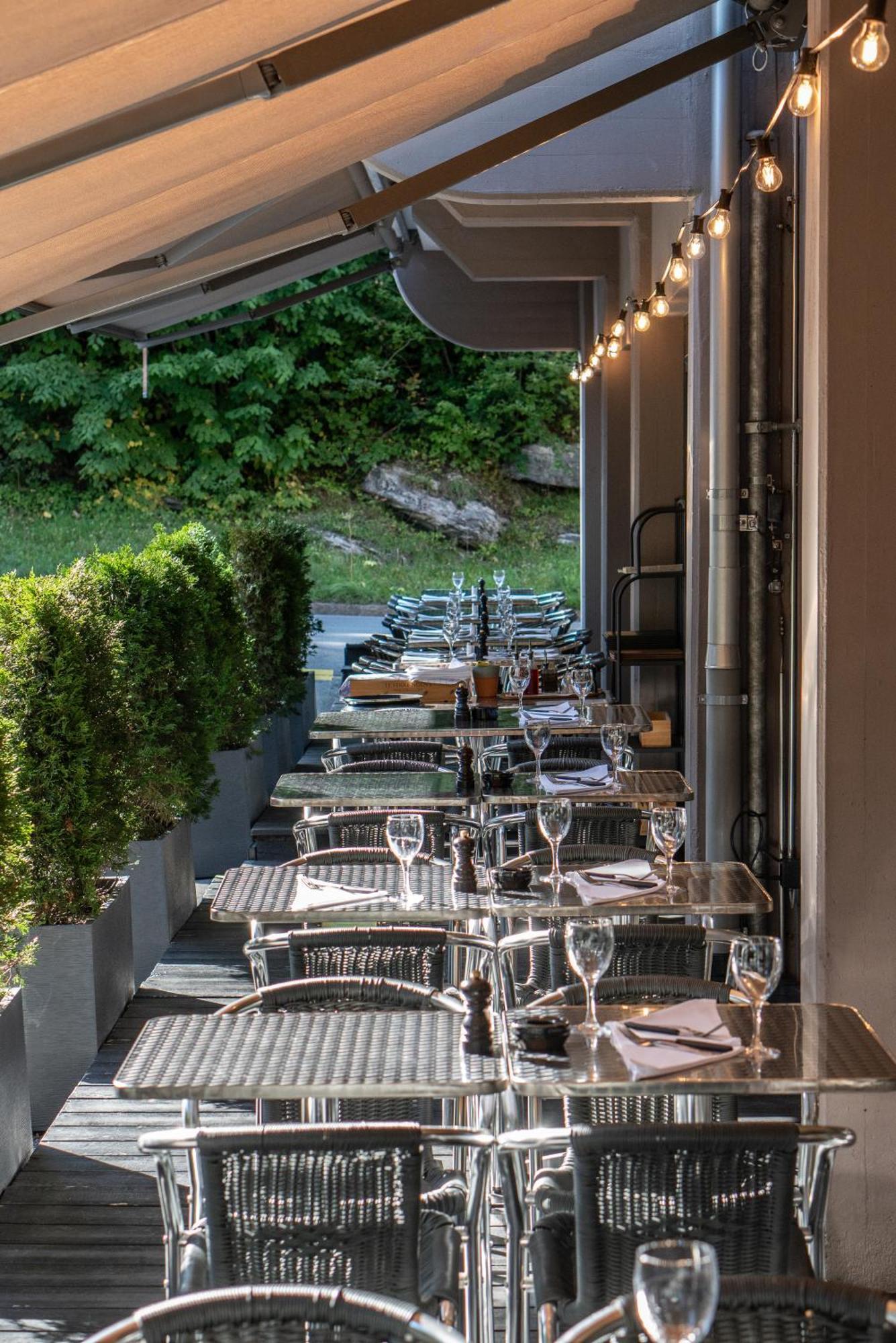 Studio Im Hotel Des Alpes Флимс Экстерьер фото