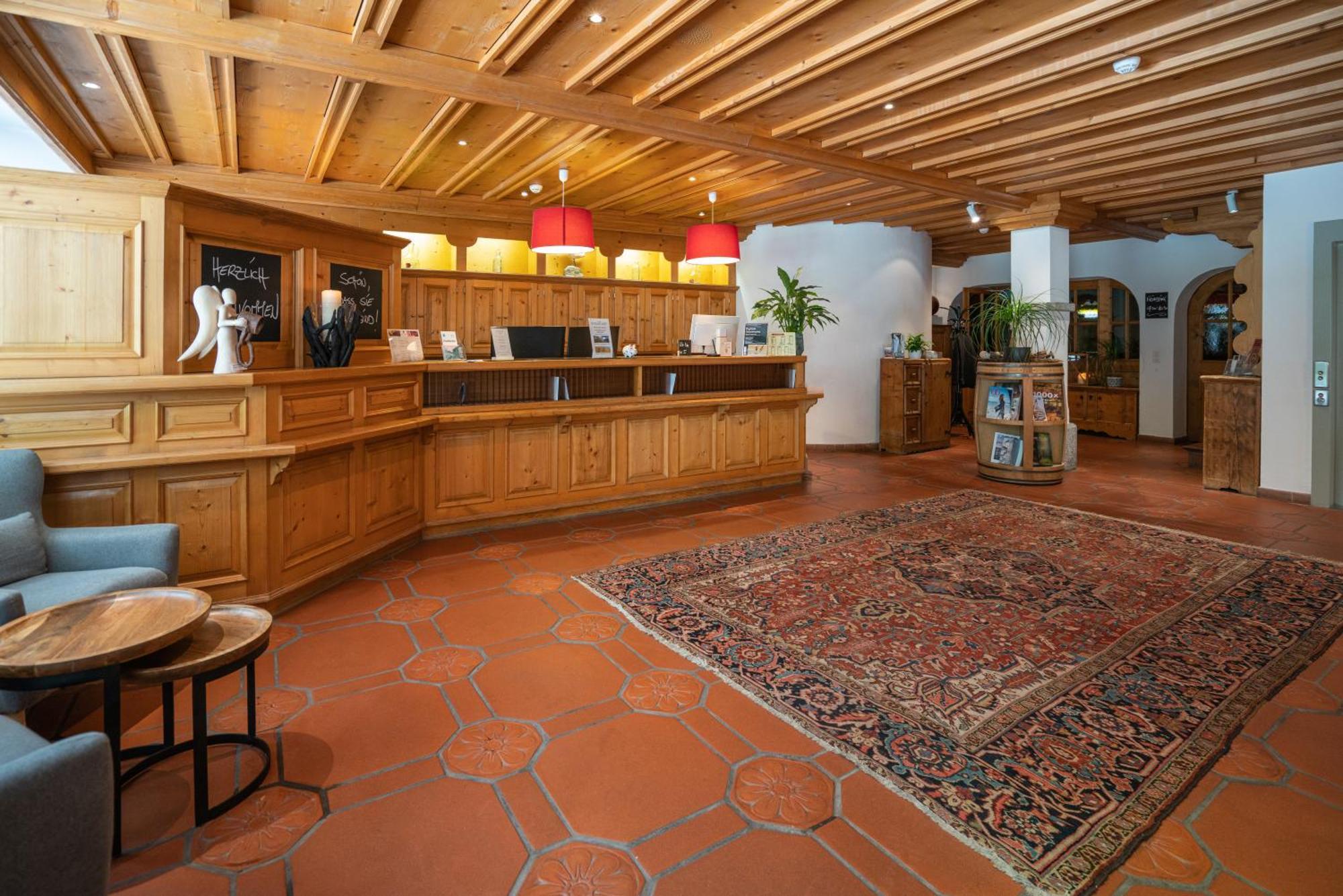 Studio Im Hotel Des Alpes Флимс Экстерьер фото